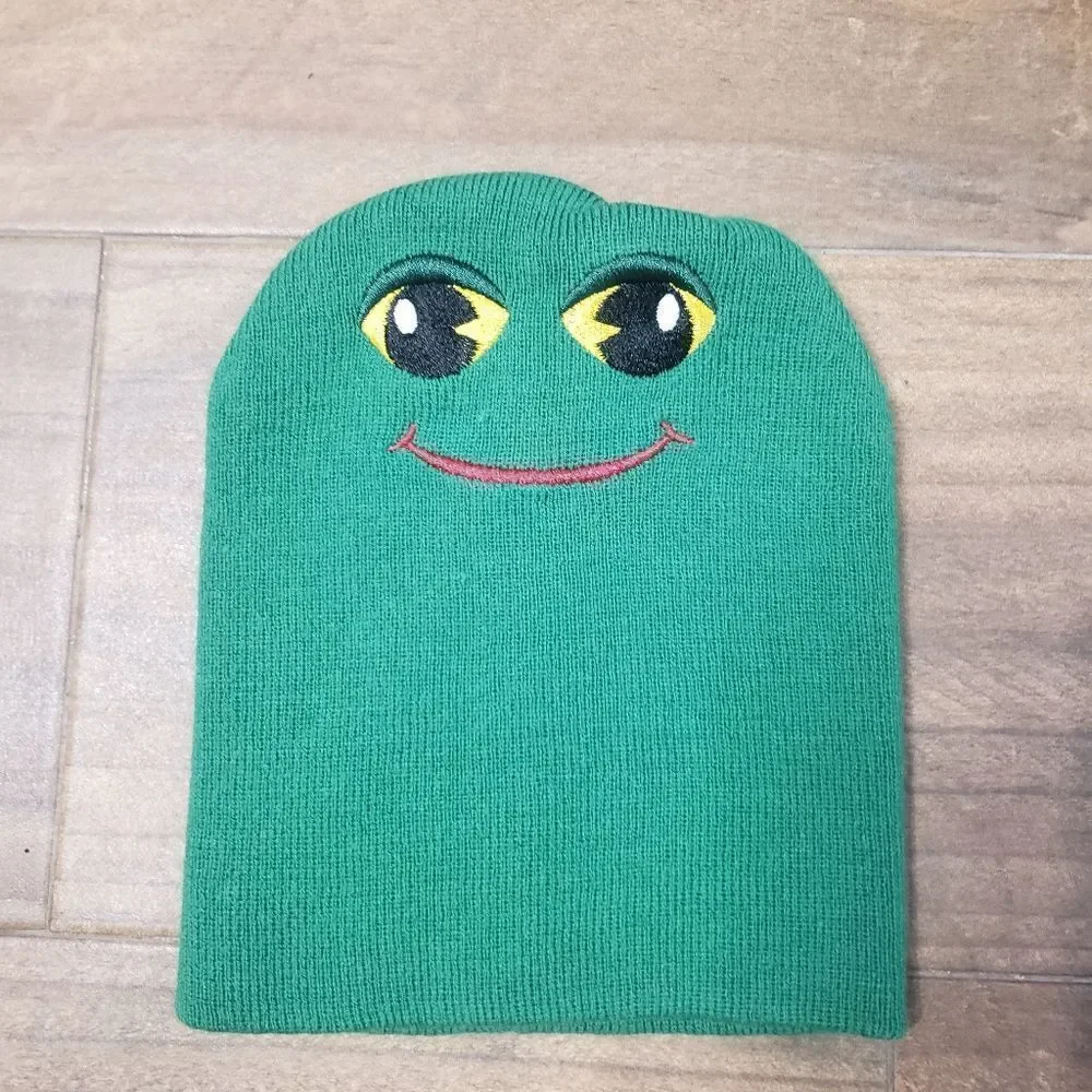 Western chief kids Green frog beanie hat